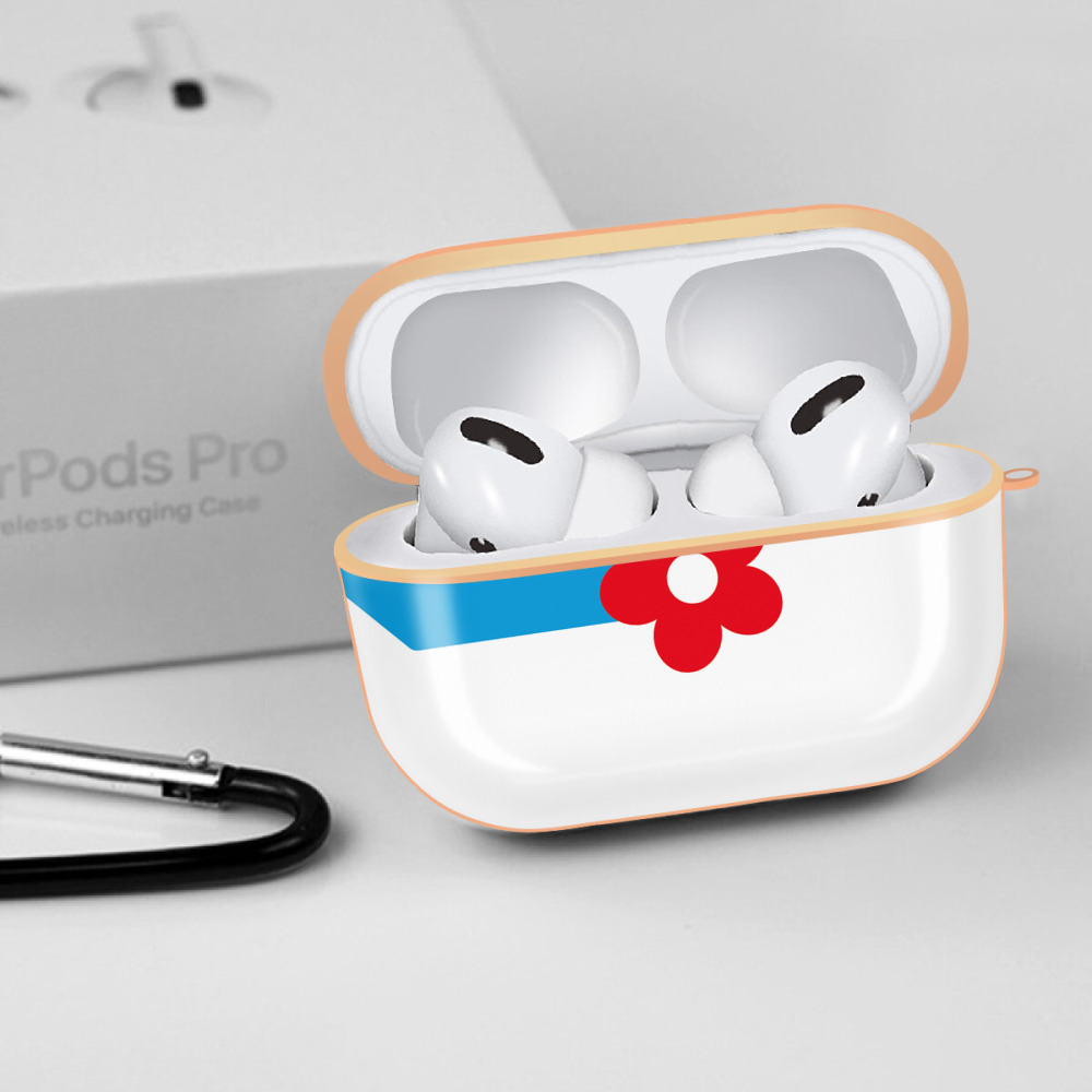 Hello Kitty ハローキティ 【AirPods Pro用】ハードシェル保護ケース｜耐衝撃・防指紋・カラビナ付き商品仕様