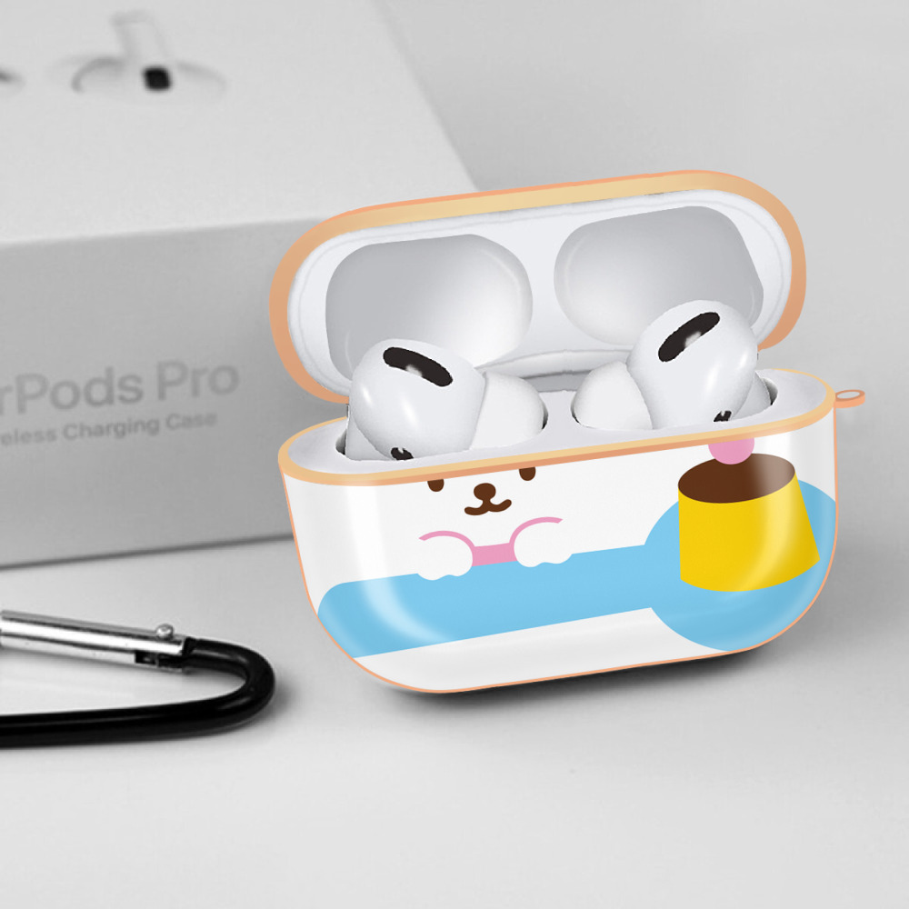 Hello Kitty ハローキティ 【AirPods Pro用】ハードシェル保護ケース｜耐衝撃・防指紋・カラビナ付き商品仕様