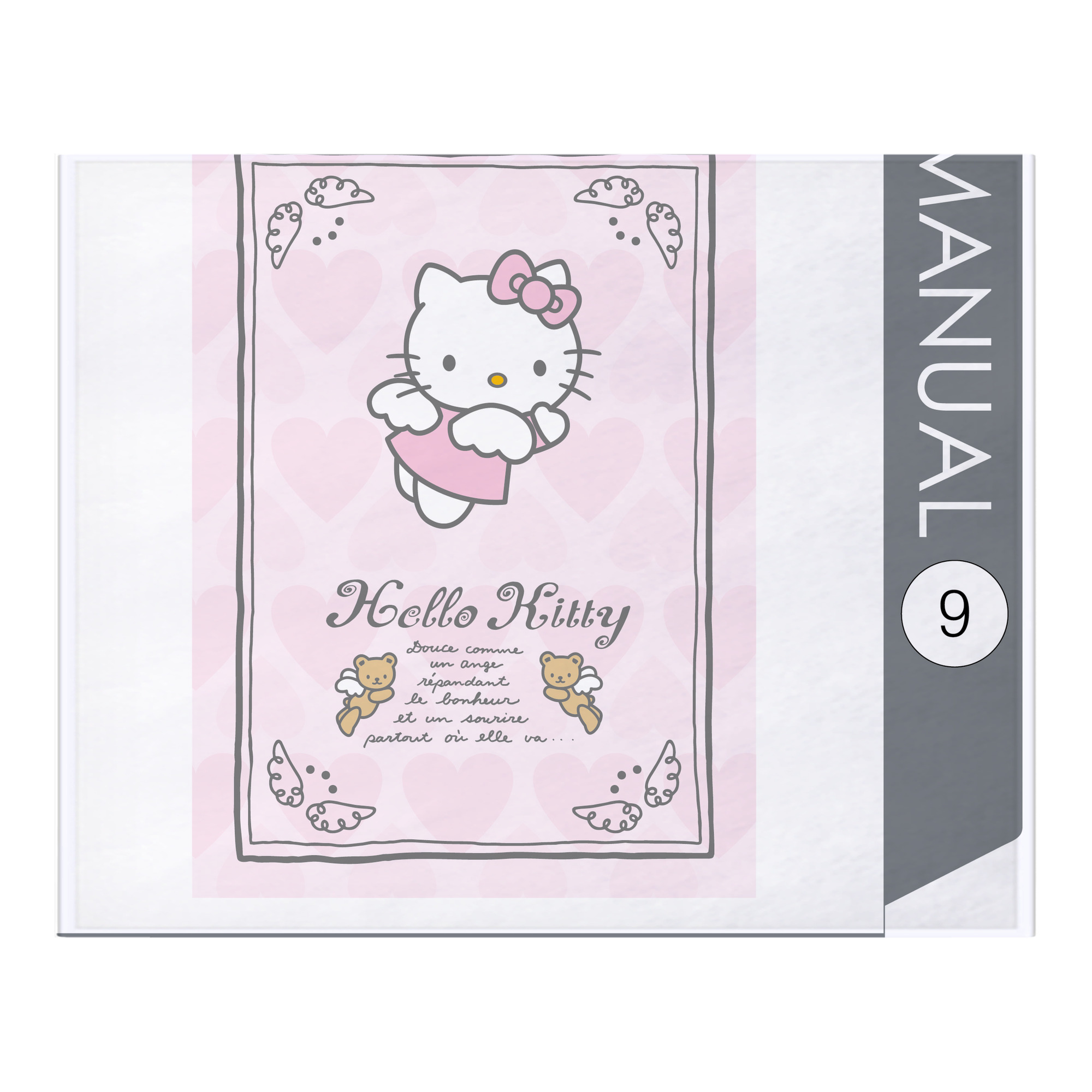 （画像用） Hello Kitty ハローキティ フランネルブランケット・多サイズ対応（横型）