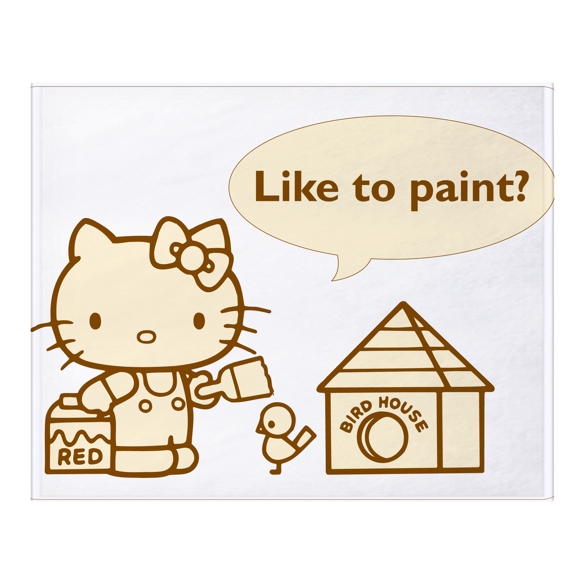 （画像用） Hello Kitty ハローキティ フランネルブランケット・多サイズ対応（横型）