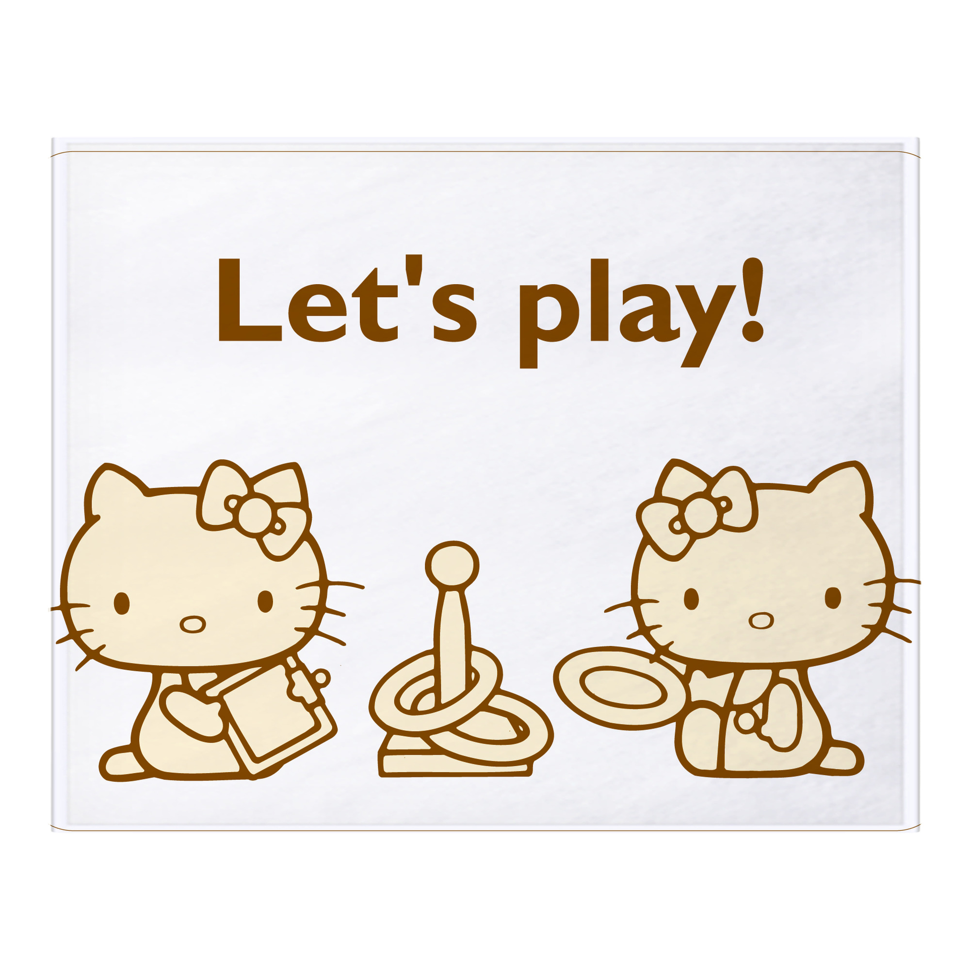（画像用） Hello Kitty ハローキティ フランネルブランケット・多サイズ対応（横型）