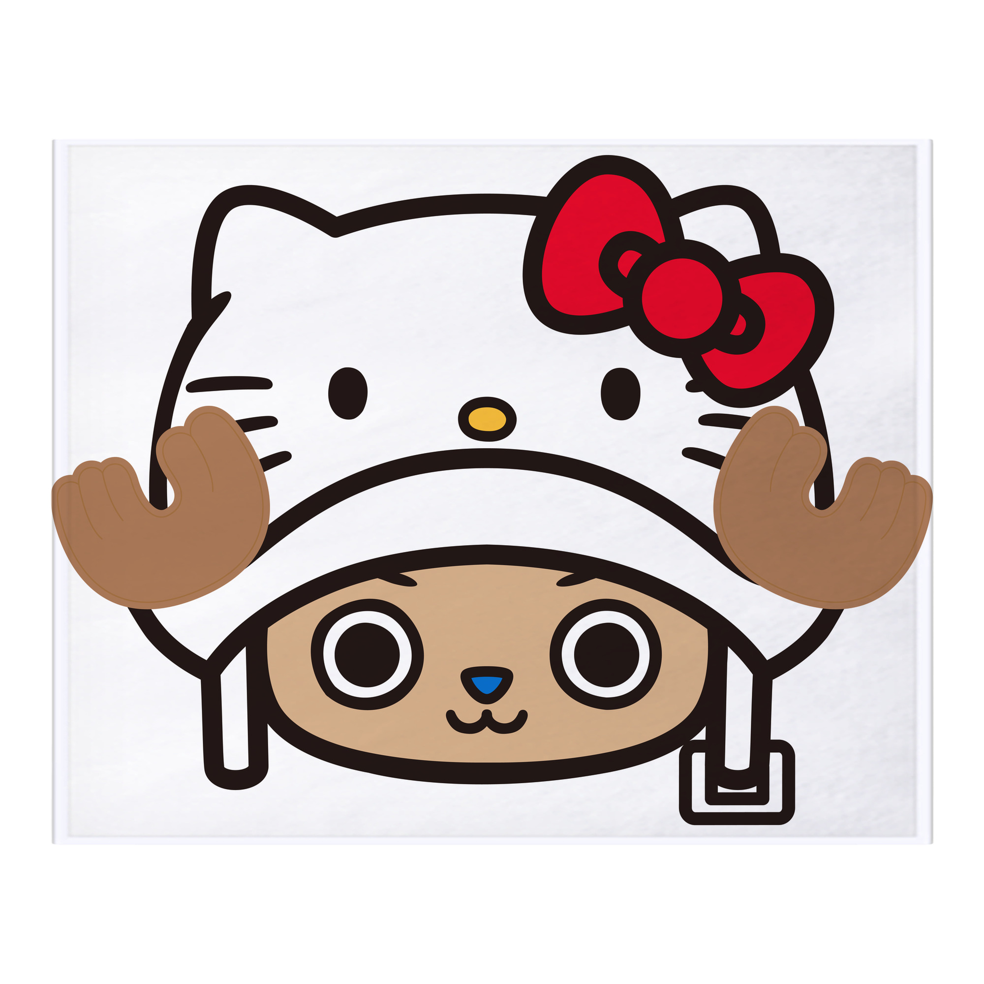（画像用） Hello Kitty ハローキティ フランネルブランケット・多サイズ対応（横型）