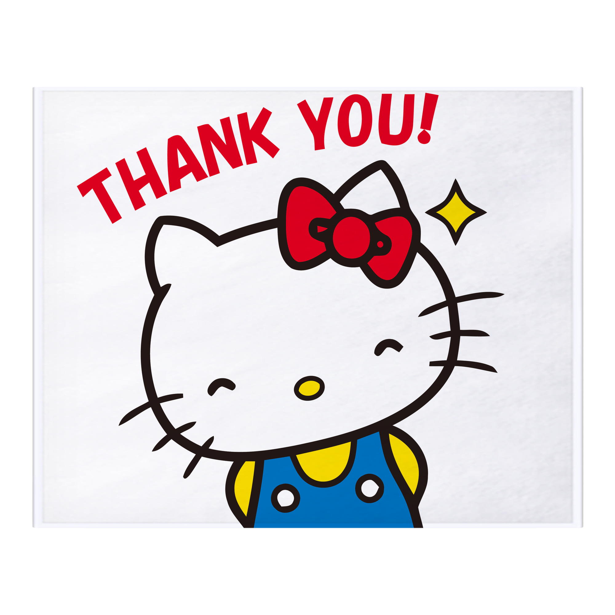 （画像用） Hello Kitty ハローキティ フランネルブランケット・多サイズ対応（横型）
