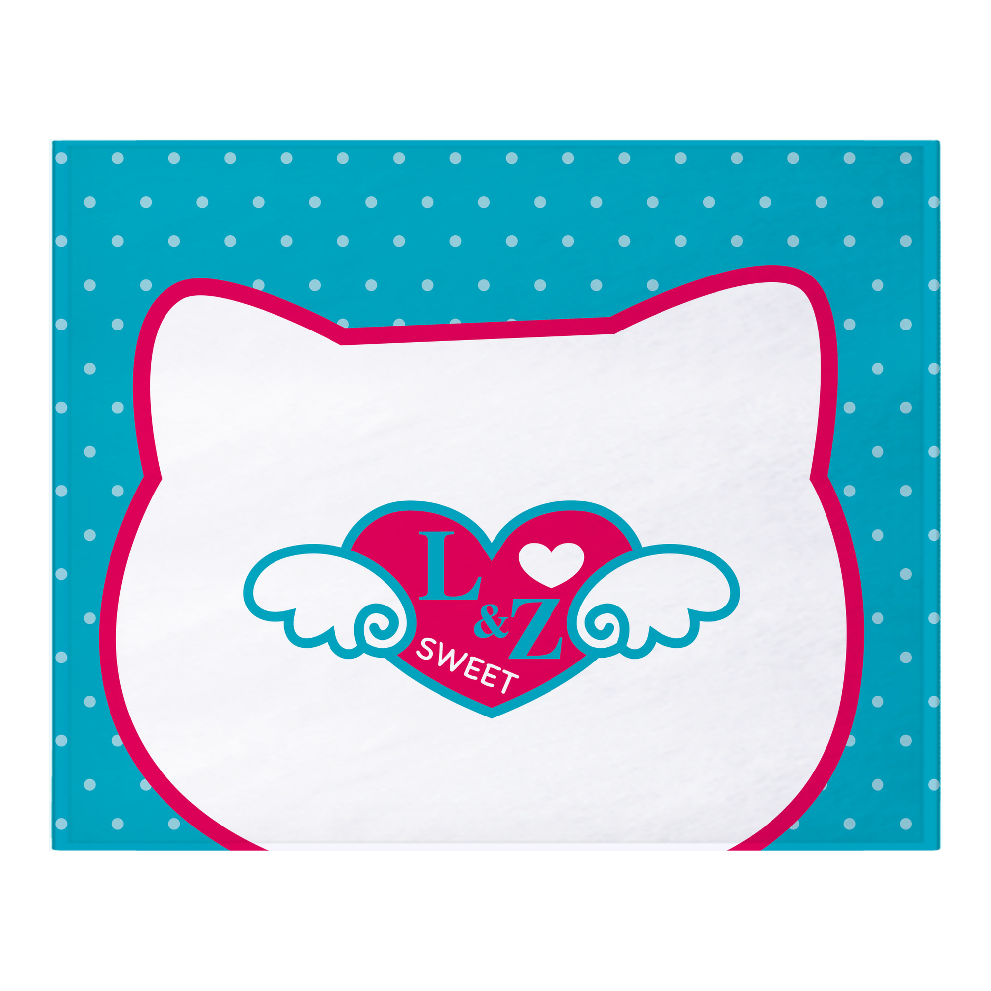 （画像用） Hello Kitty ハローキティ フランネルブランケット・多サイズ対応（横型）