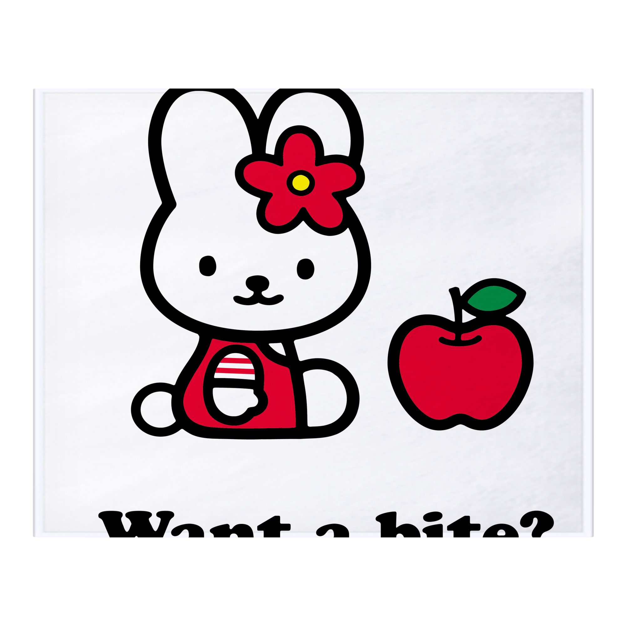（画像用） Hello Kitty ハローキティ フランネルブランケット・多サイズ対応（横型）