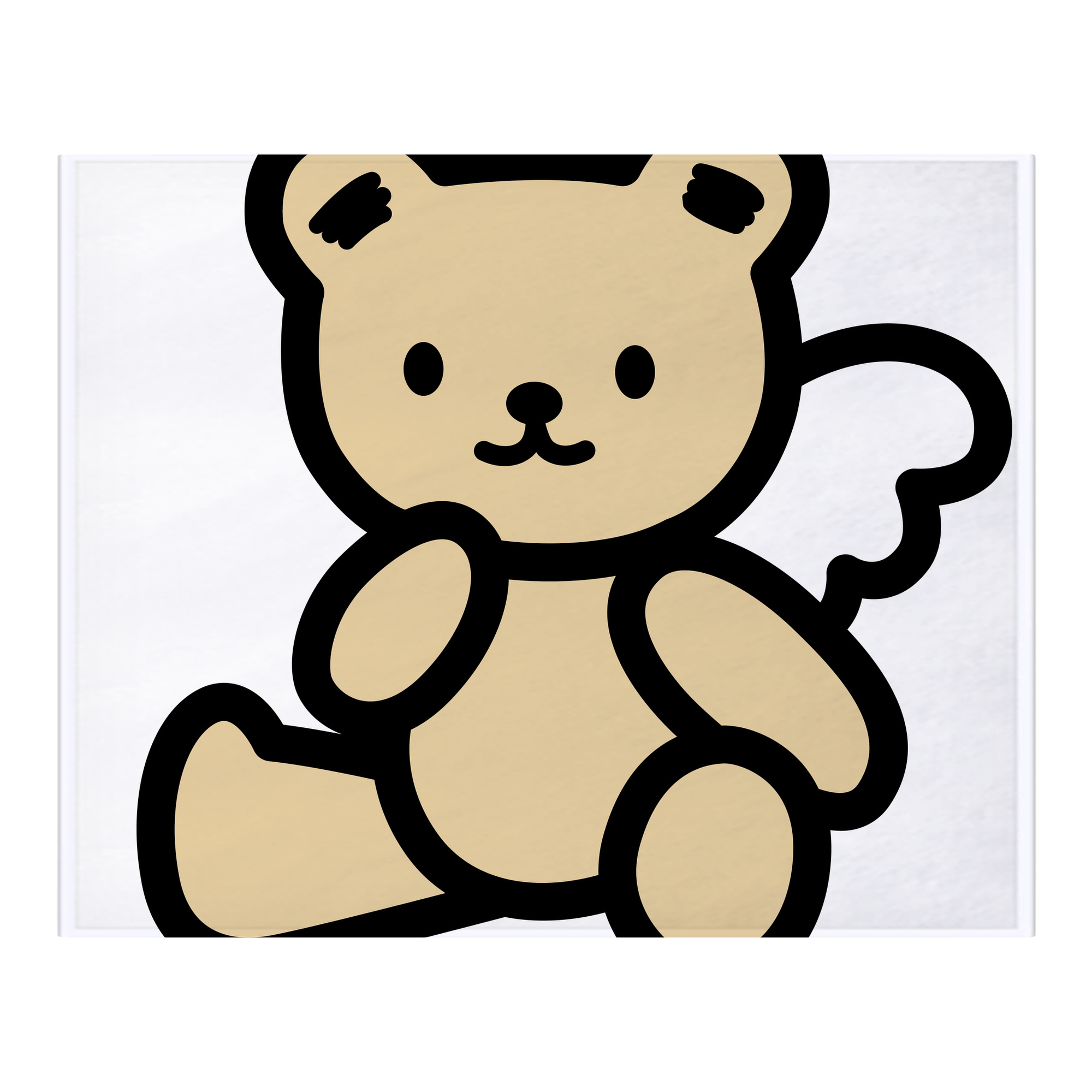 （画像用） Hello Kitty ハローキティ フランネルブランケット・多サイズ対応（横型）