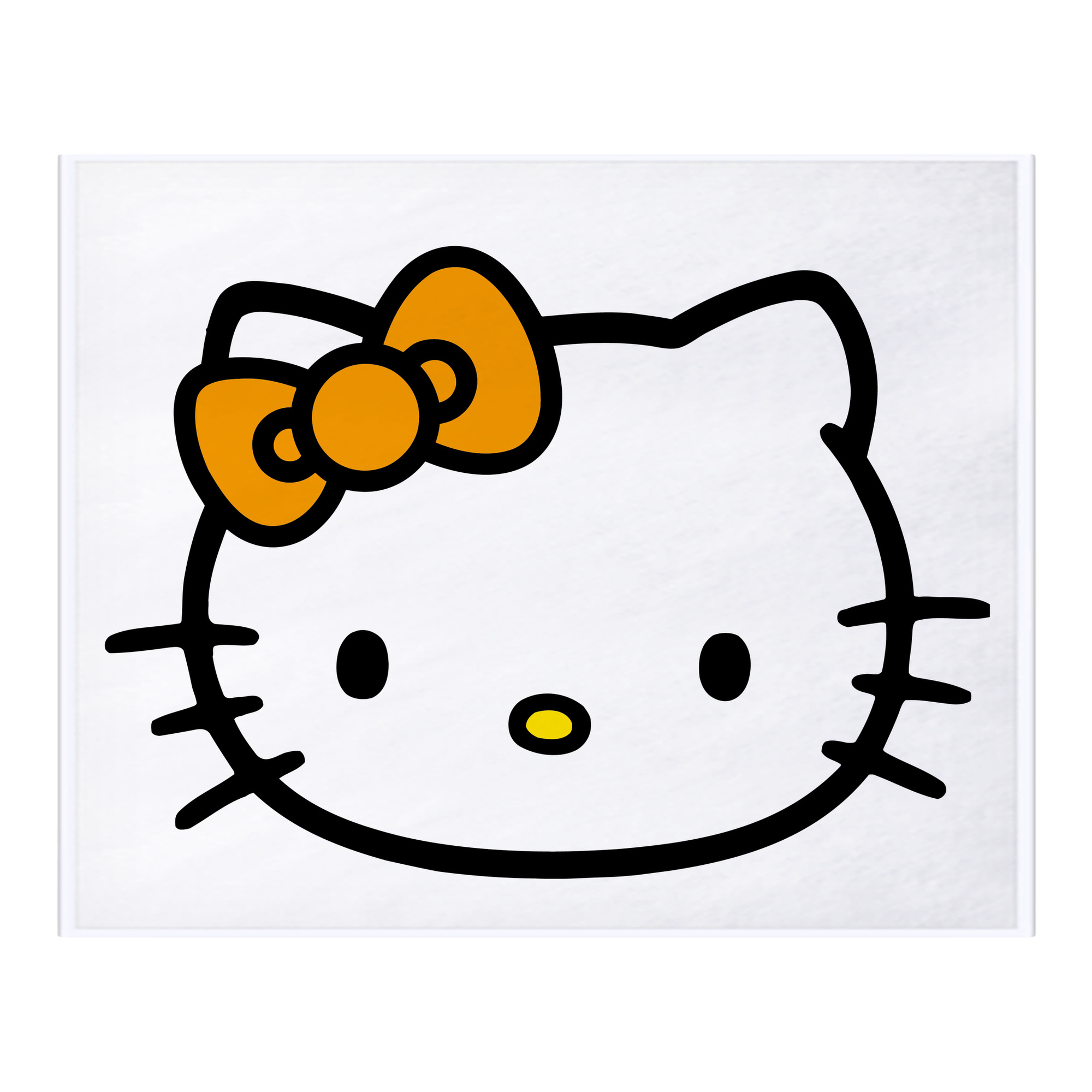 （画像用） Hello Kitty ハローキティ フランネルブランケット・多サイズ対応（横型）