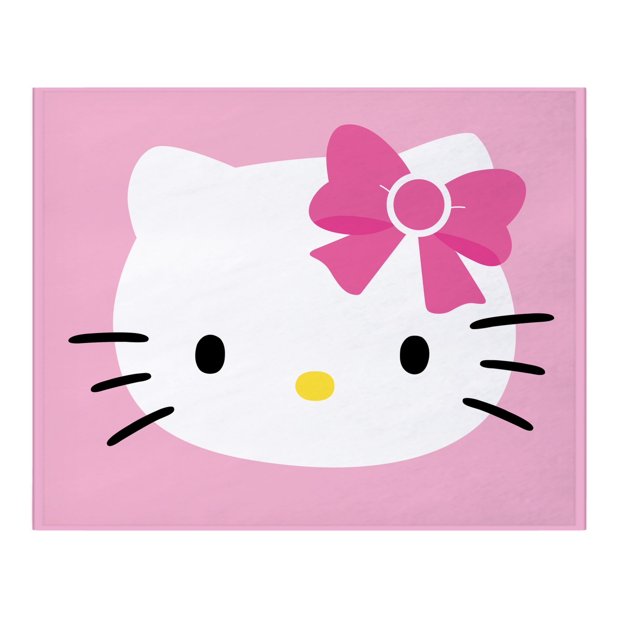 （画像用） Hello Kitty ハローキティ フランネルブランケット・多サイズ対応（横型）